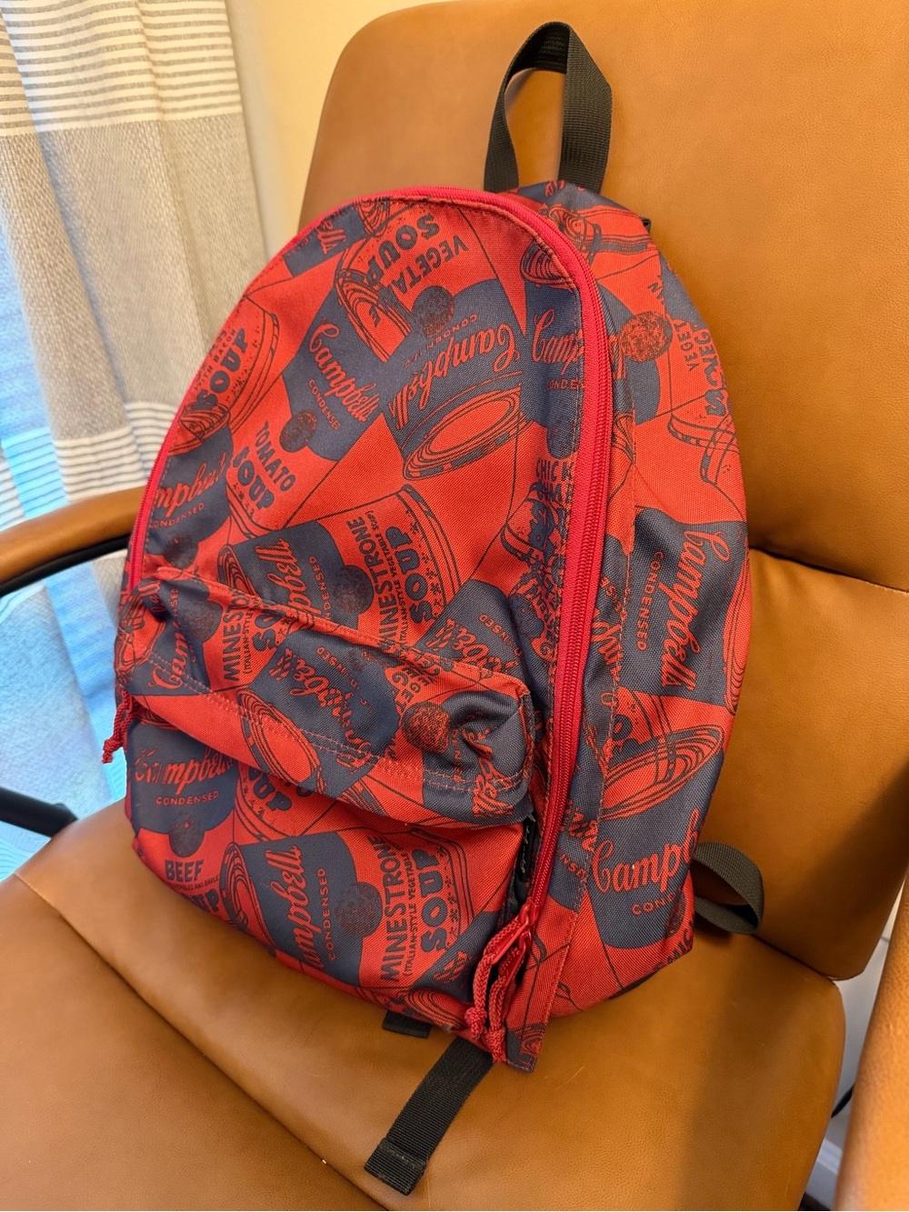 Andy Warhol Campbell’s Soup Pop Art Backpack